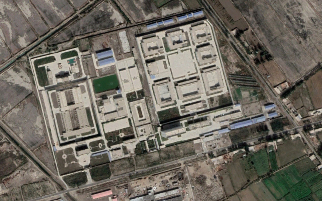 Satellite imagery analysis shows extent of detention centre expansion and security